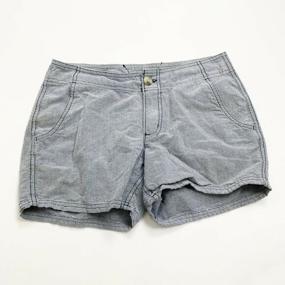 Columbia Pants - Columbia Sportswear PFG Women’s Shorts Blue Flat Front Chino Size 2